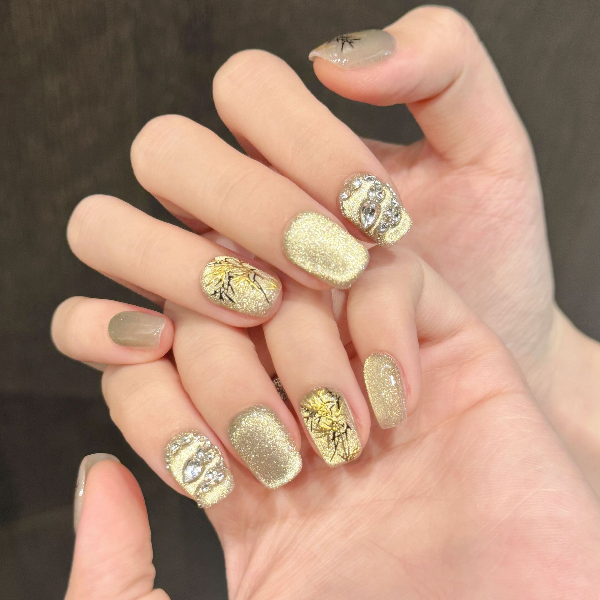 10pcs สไตล์จีนใหม่ Handmade เล - Nail Art Aesthetic บทวิจารณ์และราคา