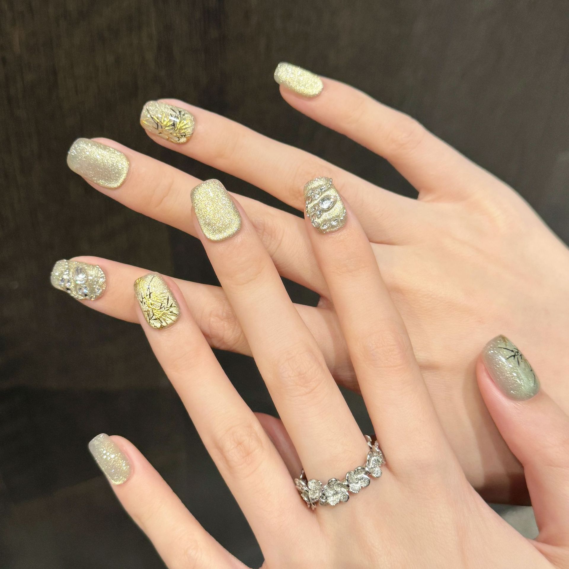 10pcs สไตล์จีนใหม่ Handmade เล - Nail Art Aesthetic บทวิจารณ์และราคา