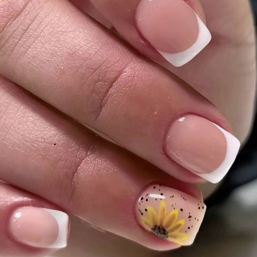 เล็บปลอมทรงกลมสั้นลายม้าลายเล็ - Nail Art Zebra บทวิจารณ์และราคา