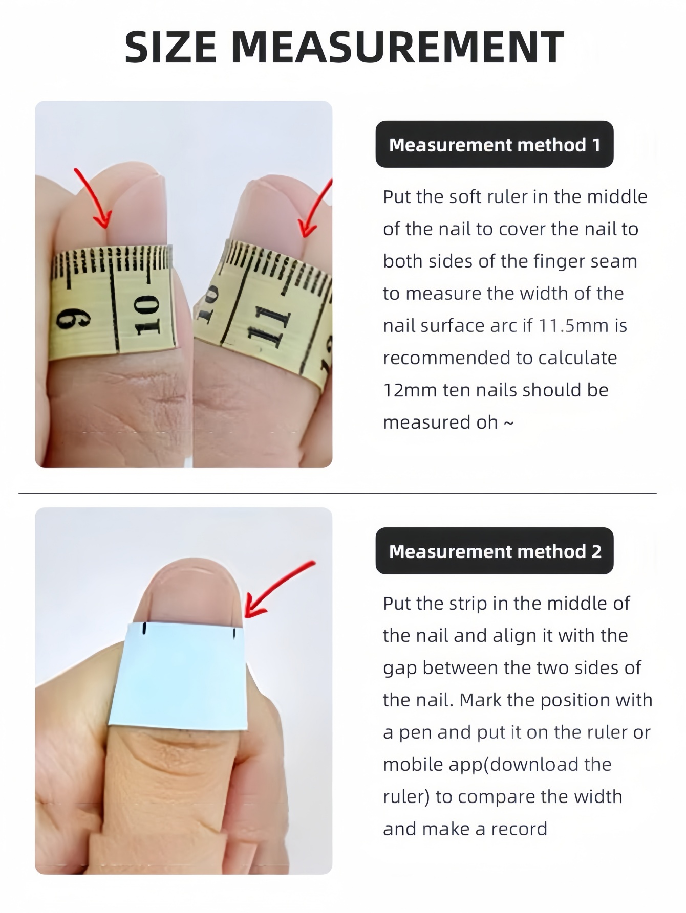 ชุด 10 ชิ้น, เล็บปลอมทรงอัลมอน - Nail Art Aesthetic บทวิจารณ์และราคา